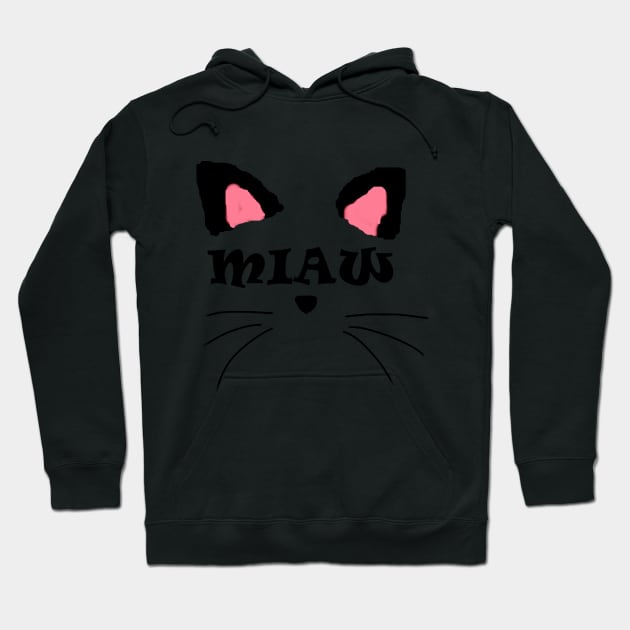 miaw Hoodie by loulousworld